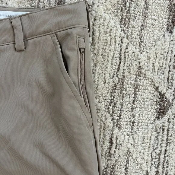 NWOT - Lands End 14H Husky Active Performance Boys Chino Pants - Khaki - Picture 5 of 8